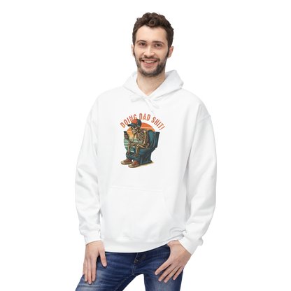 Bavlněná Unisex Mikina "Skeleton Dad Graphic"